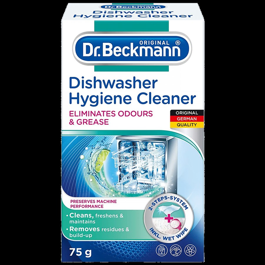 Dr. Beckmann Dishwasher Hygiene Cleaner - Eliminates Odours & Grease