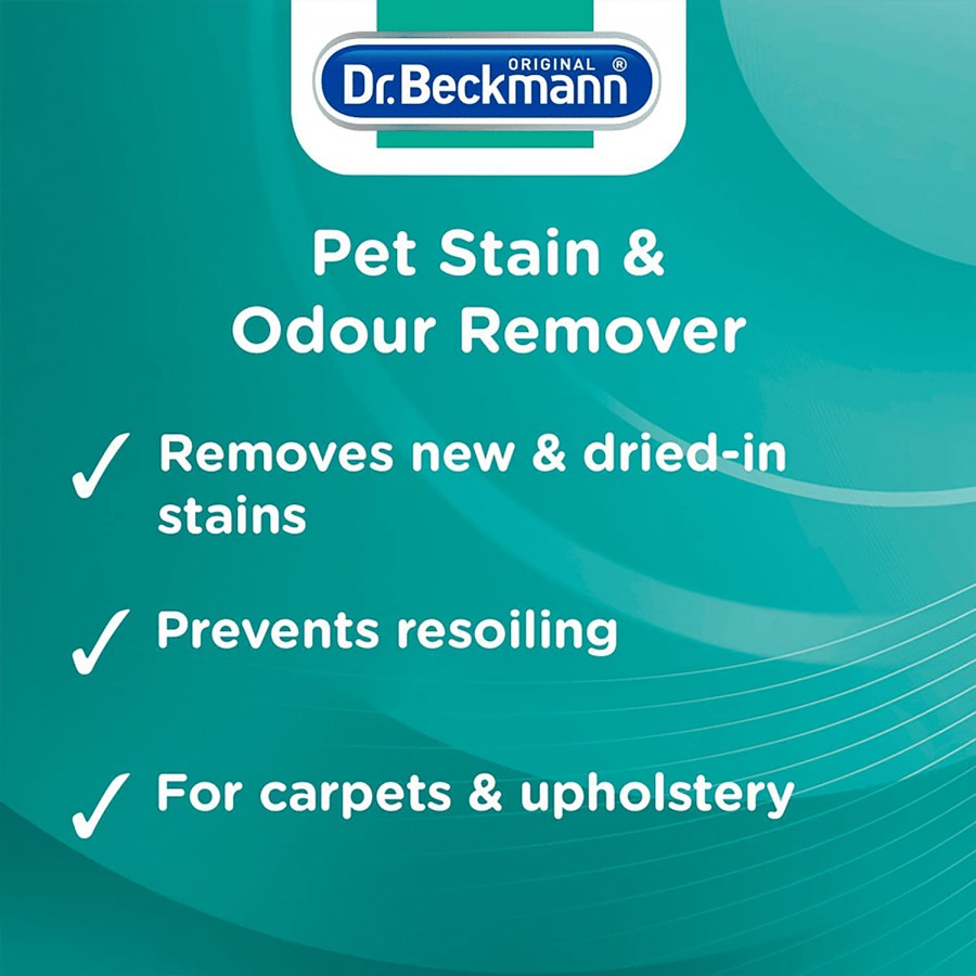 Dr. Beckmann Pet Stain & Odour Remover - Eliminates Urine