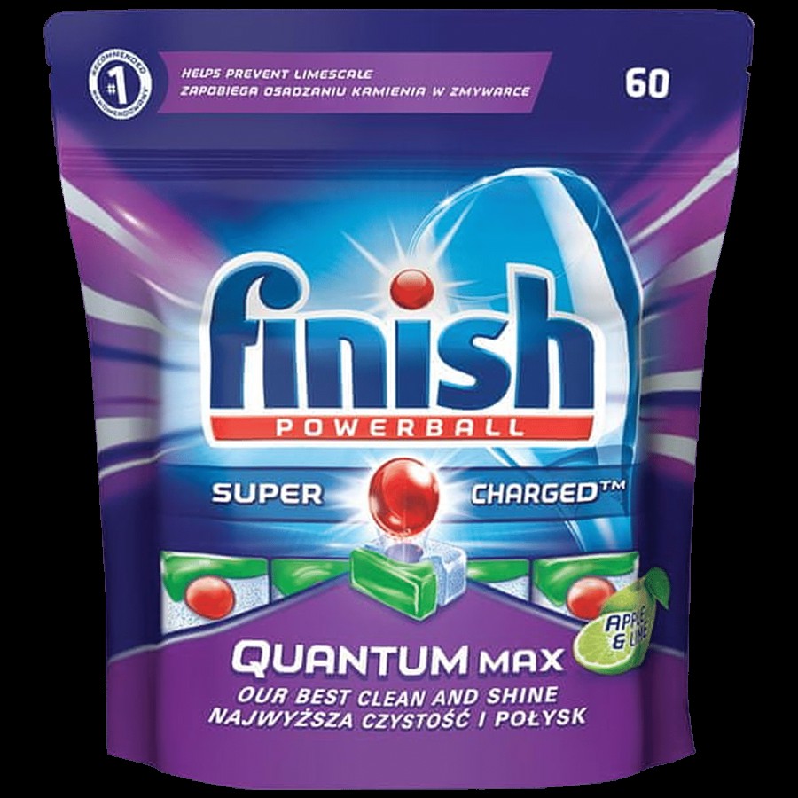 Finish Dishwahser Powerball - Quantum Max Apple Lime