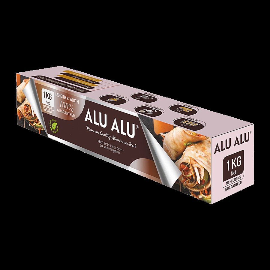 Alu Alu Aluminium Foil - Silver