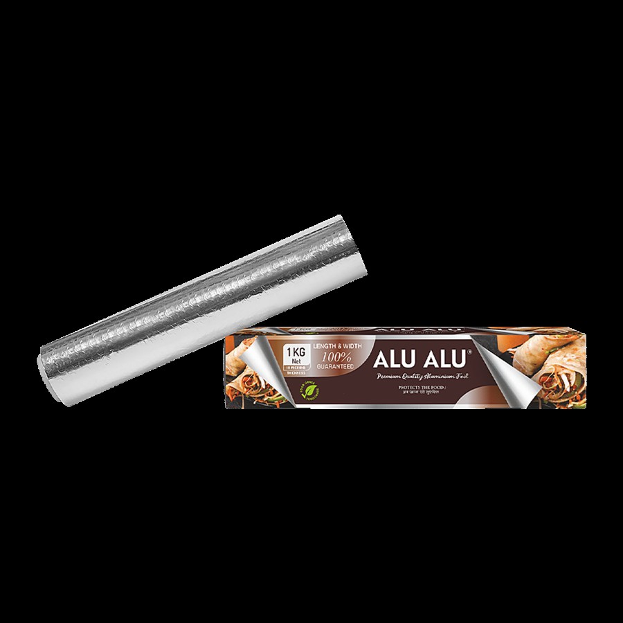 Alu Alu Aluminium Foil - Silver