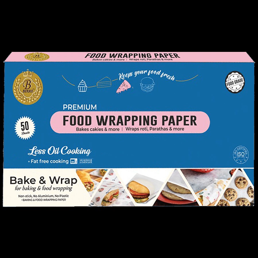 Bekko Food Wrapping Paper Sheet - 30 X 30 cm