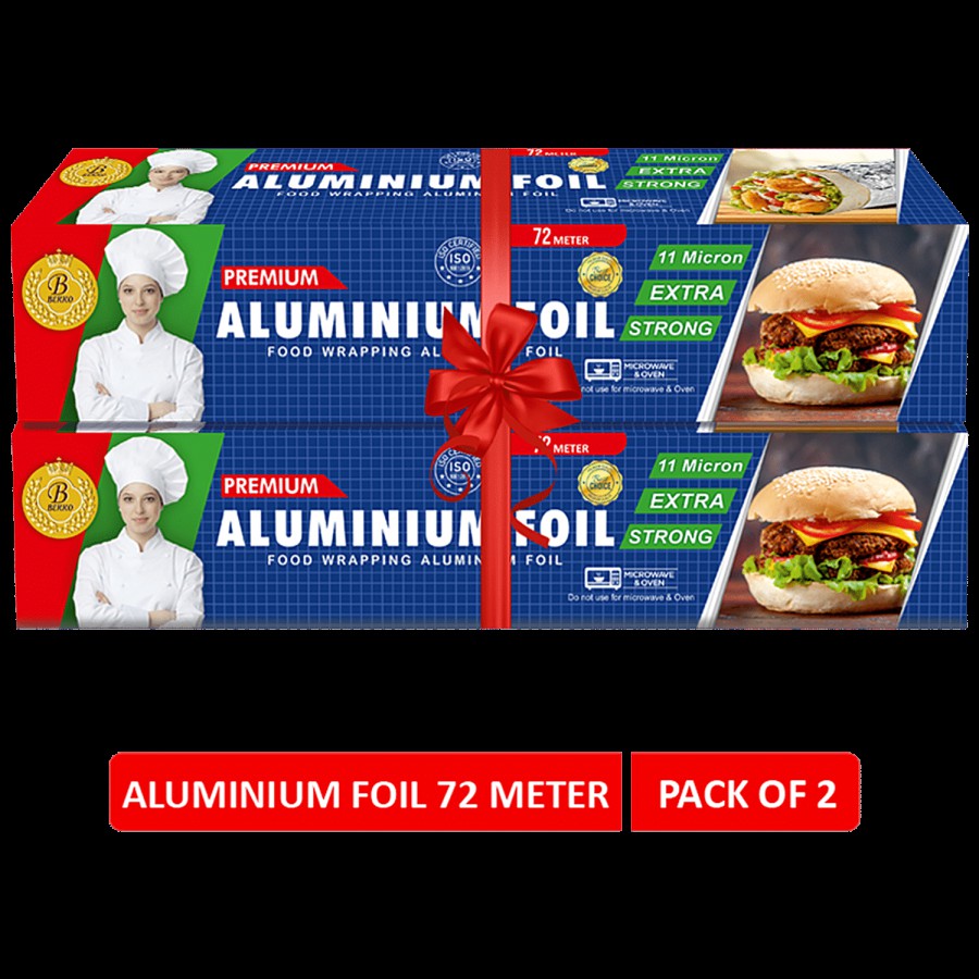 Bekko Premium Aluminium Foil - 72 Metre