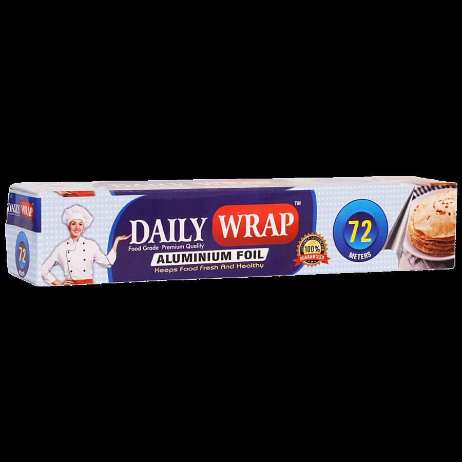 Daily Wrap Aluminium Foil - 72 m