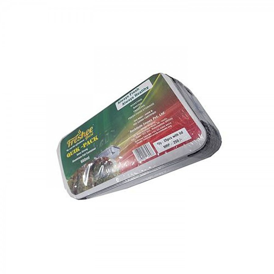 Freshee Aluminium Container - Oval