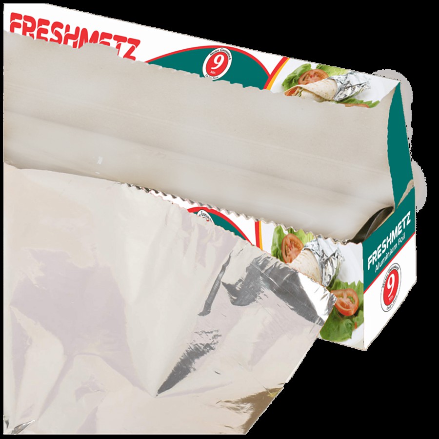 Freshmetz Aluminium Foil Wrap - Hygienic Wrapping Medium