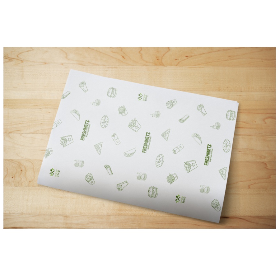 Freshmetz Food Wrapping Paper - Grease Resistant