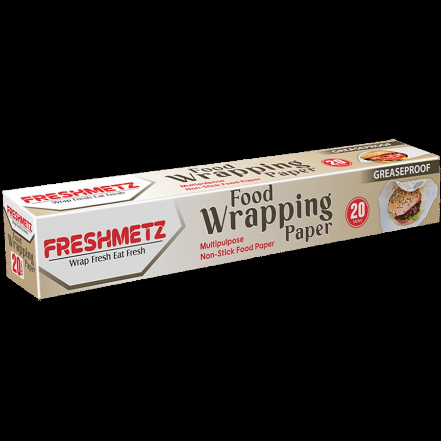 Freshmetz Food Wrapping Paper - Grease Resistant