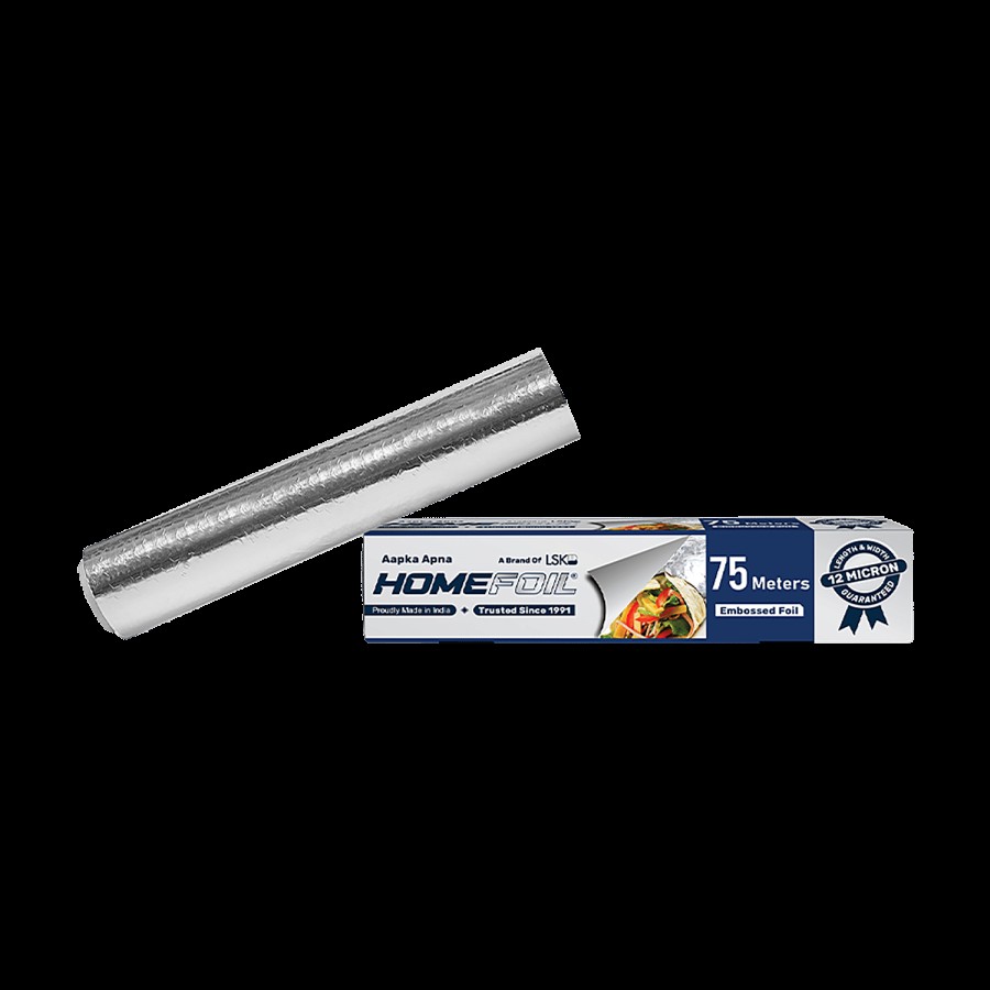 Homefoil Aluminium Foil Silver - 75 m