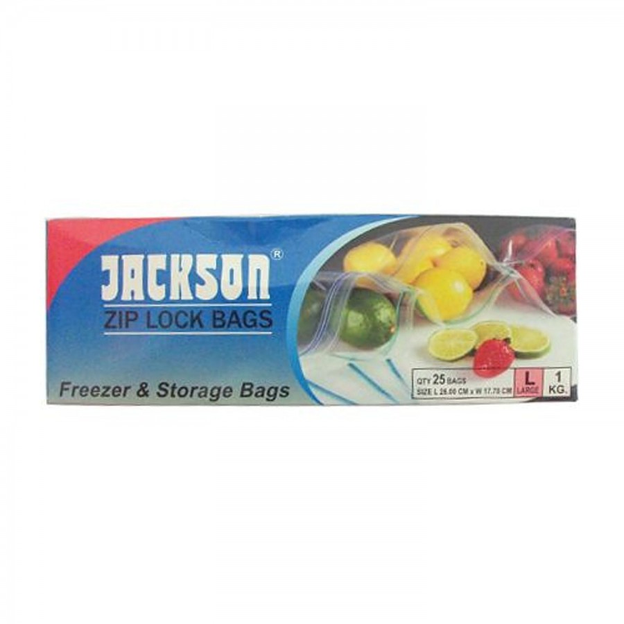 Jackson Zip lock Bag - Large