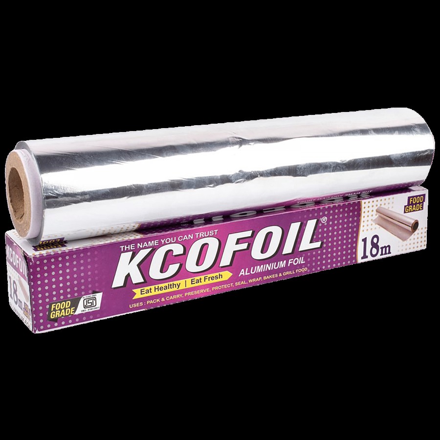 Kcofoil Aluminium Foil - 18 m