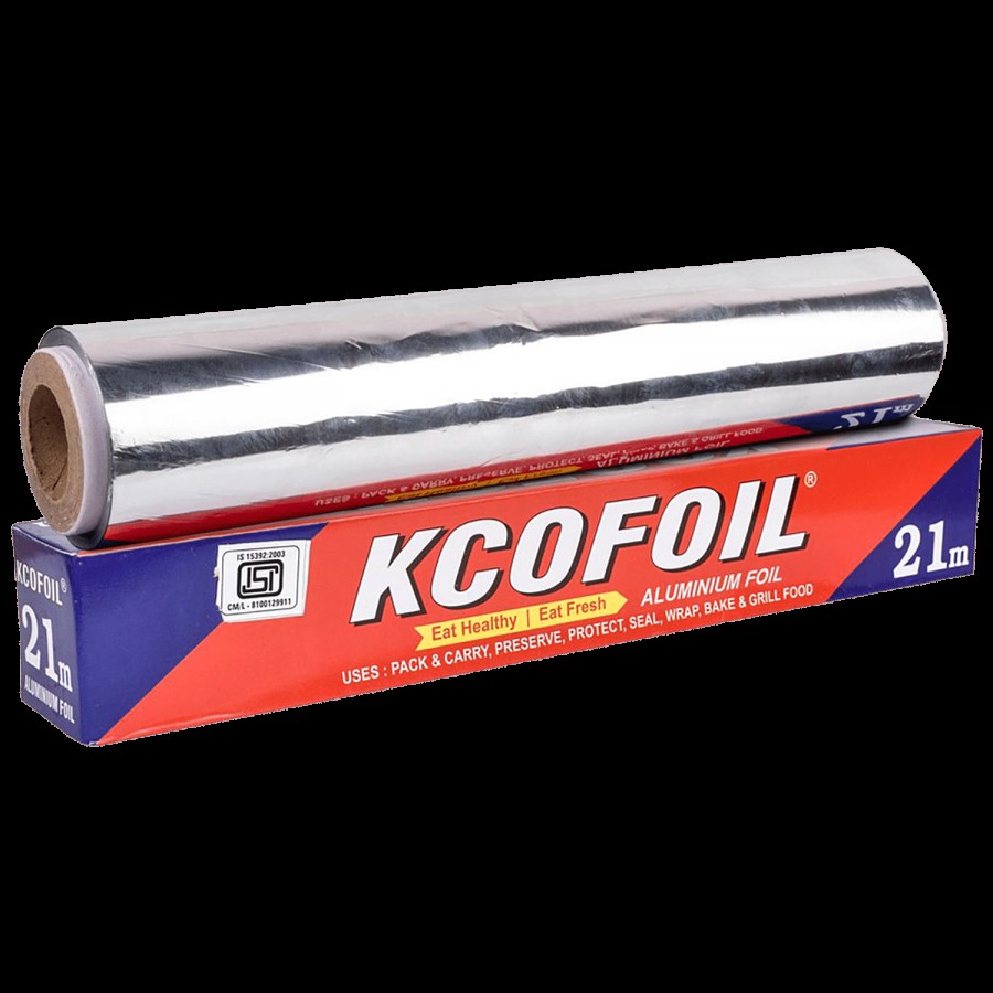 Kcofoil Aluminium Foil - 21 m