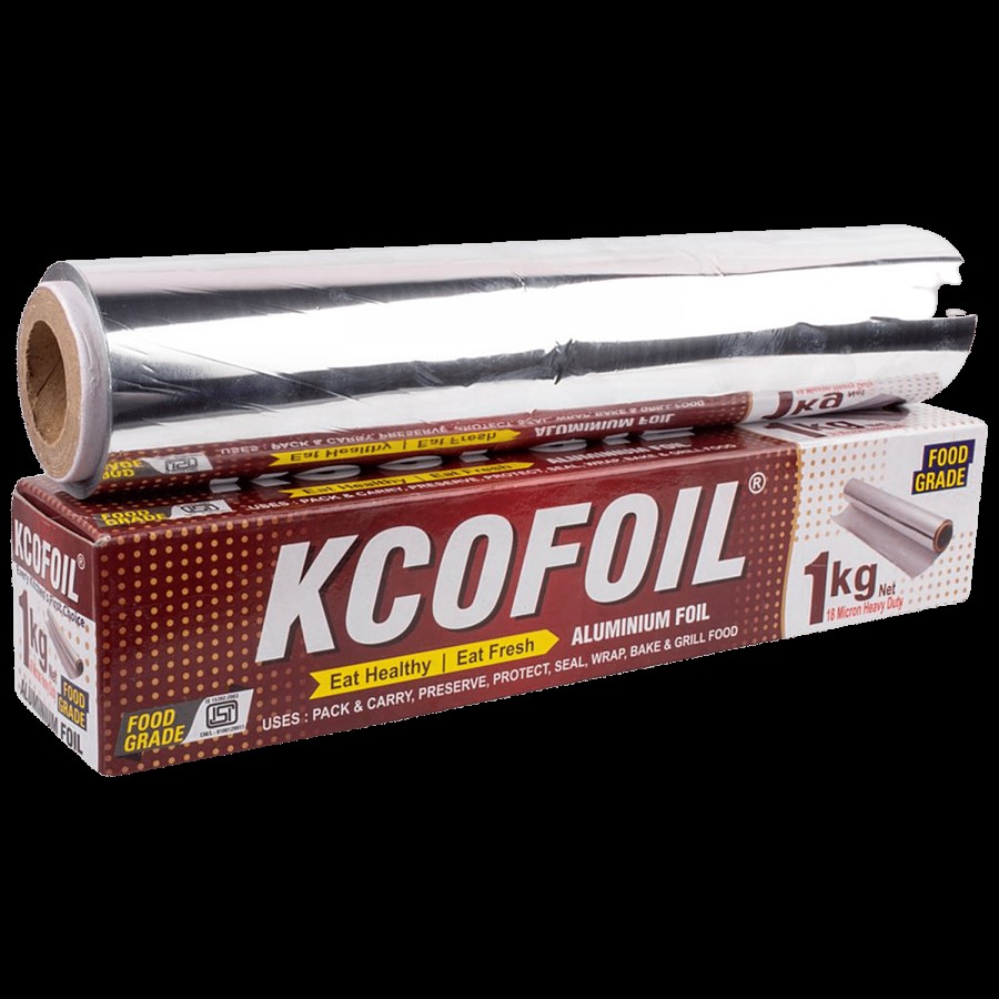 Kcofoil Aluminium Foil - 64 m