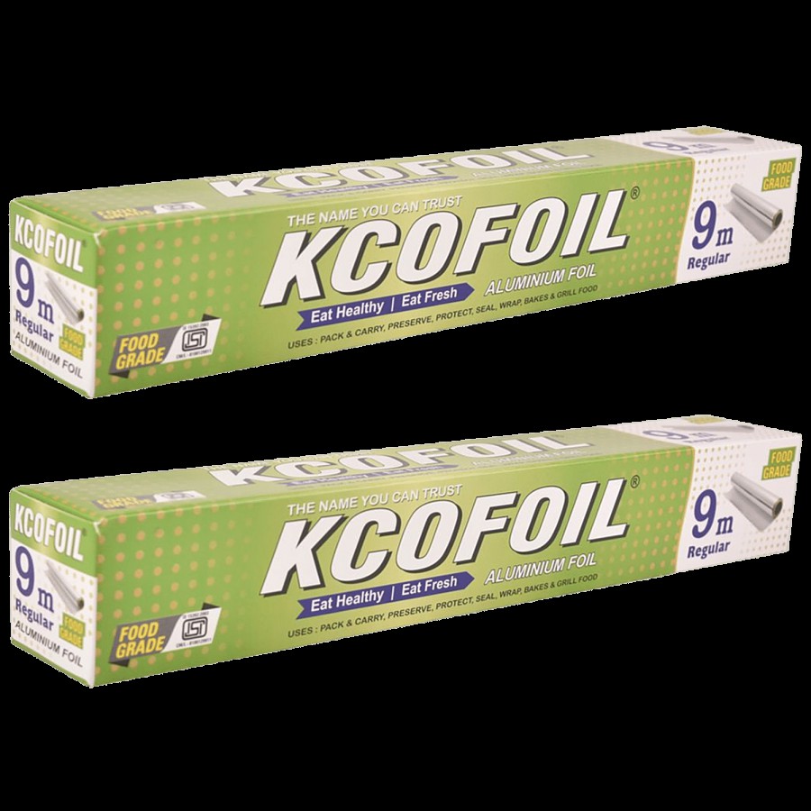 Kcofoil Aluminium Foil - 9 m