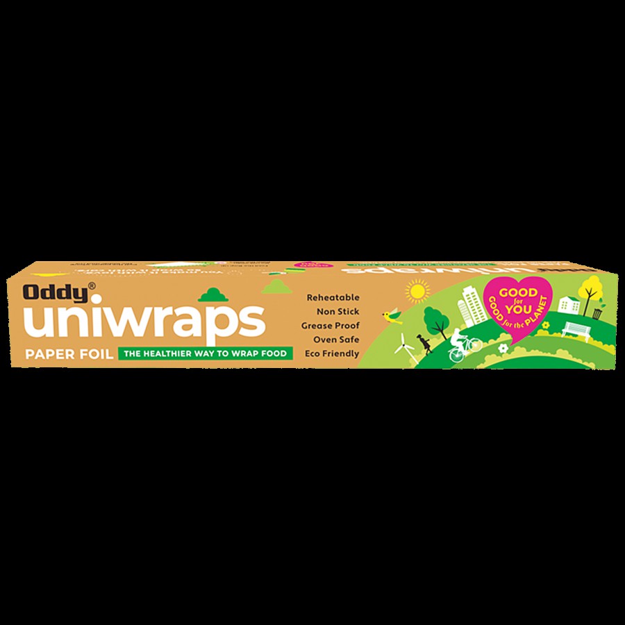 ODDY Uniwraps Food Paper Foil - 16 m