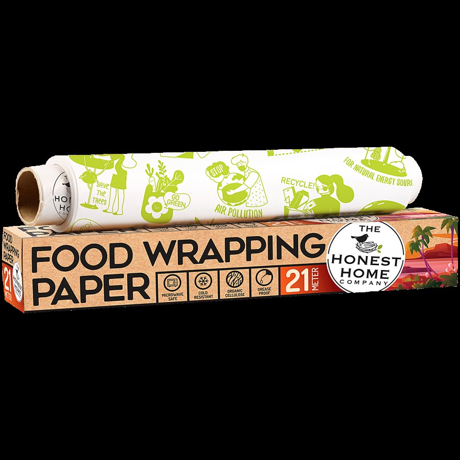 The Honest Home Company Food Wrapping Paper - 21m