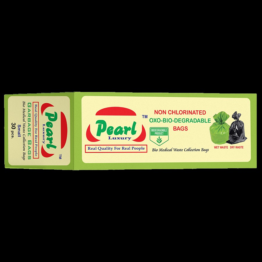 Pearl Luxury Bio Degradable Garbage Bag - Small