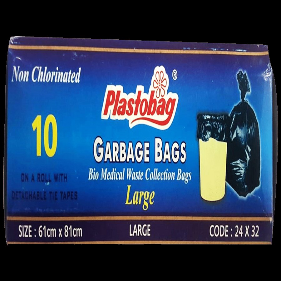 Plastobag Garbage Bags - 51 Microns