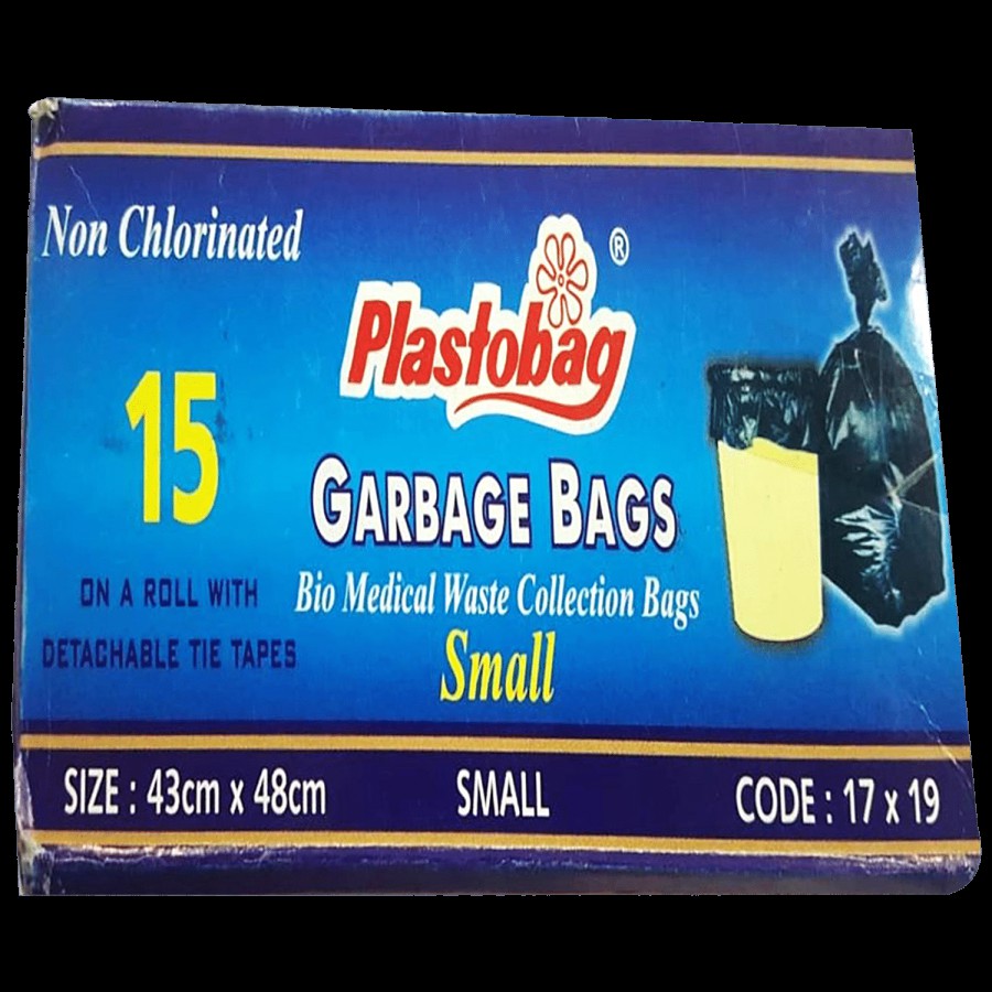 Plastobag Garbage Bags - 51 Microns