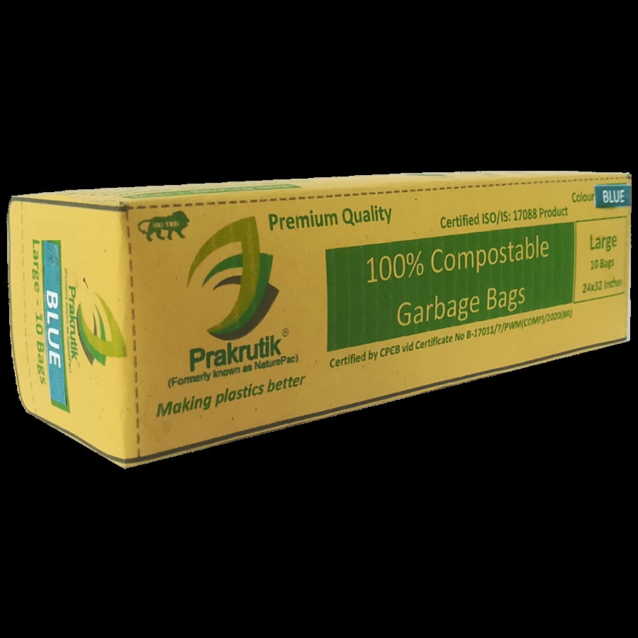 Prakrutik Compostable Garbage Bag - Large