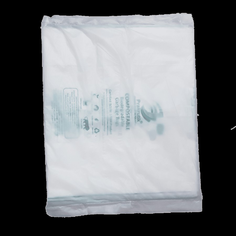 Prakrutik Compostable Garbage Bag - Small