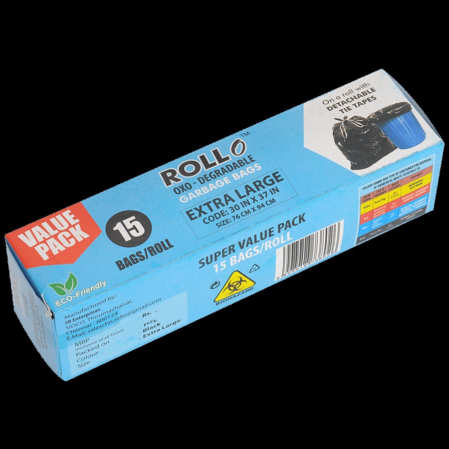 ROLLO Garbage Bag On Roll - Extra Large