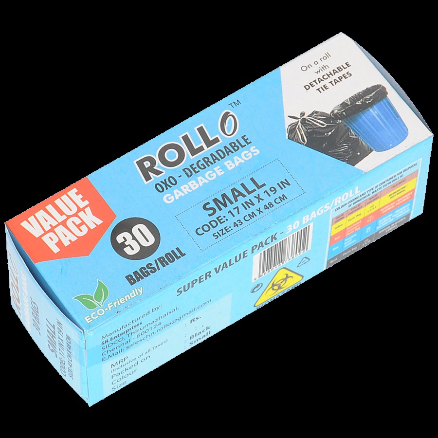 ROLLO Garbage Bag On Roll - Small