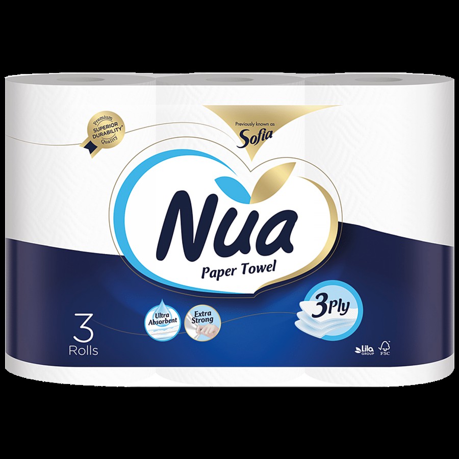 Nua Kitchen Roll/Towel - 3 Ply