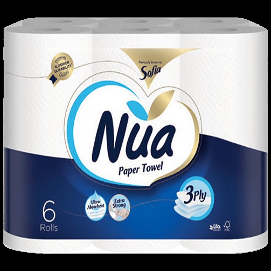 Nua Kitchen Roll/Towel - 3 Ply