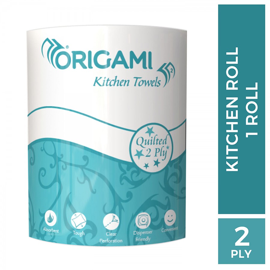 Origami Kitchen Tissue Paper Roll - 2 Ply