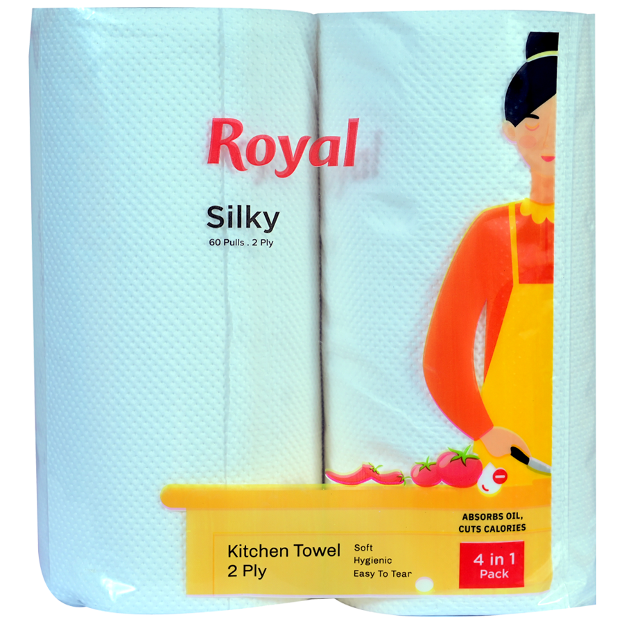 Premier Royal Silky Kitchen Paper Towel - 2 Ply