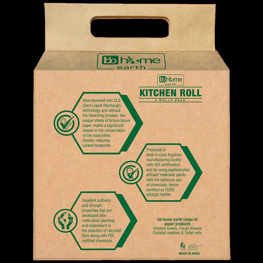 bb home Earth Kitchen Towel - 2 Ply