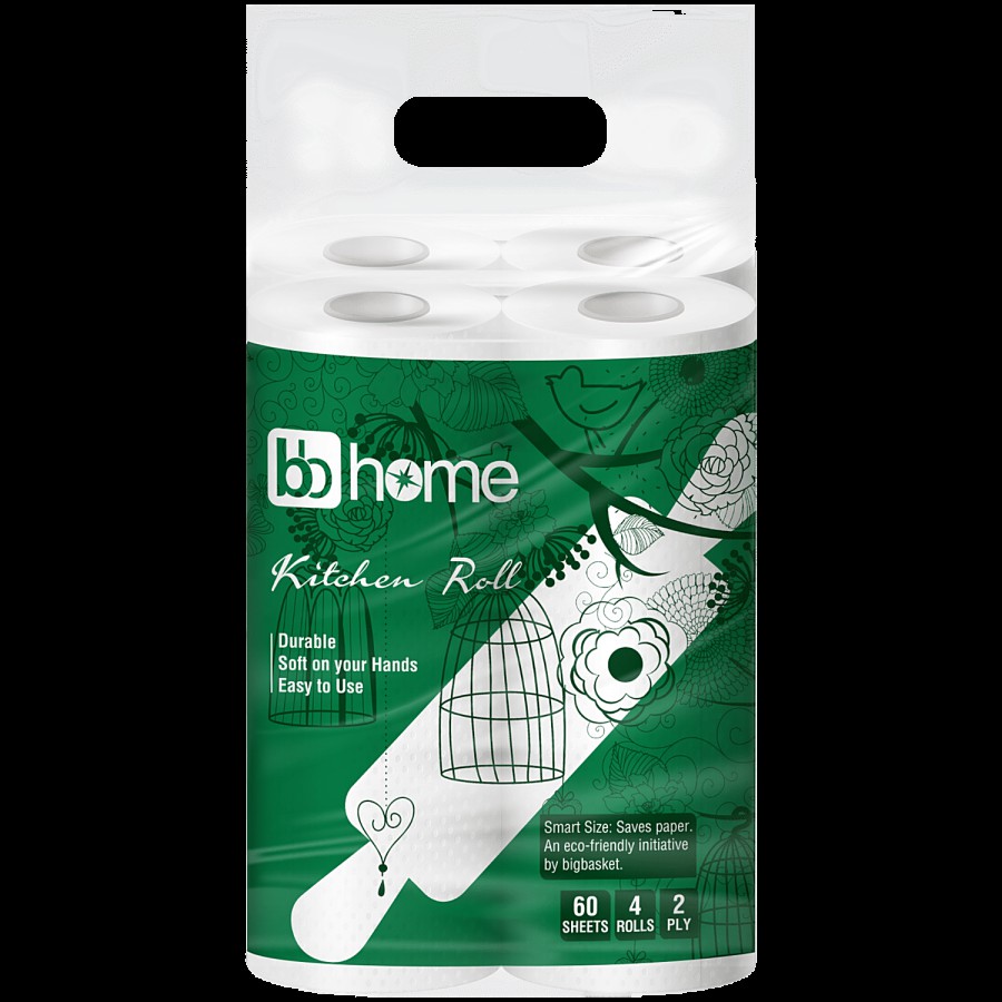 bb home Kitchen Tissue Paper Roll - 2-Ply