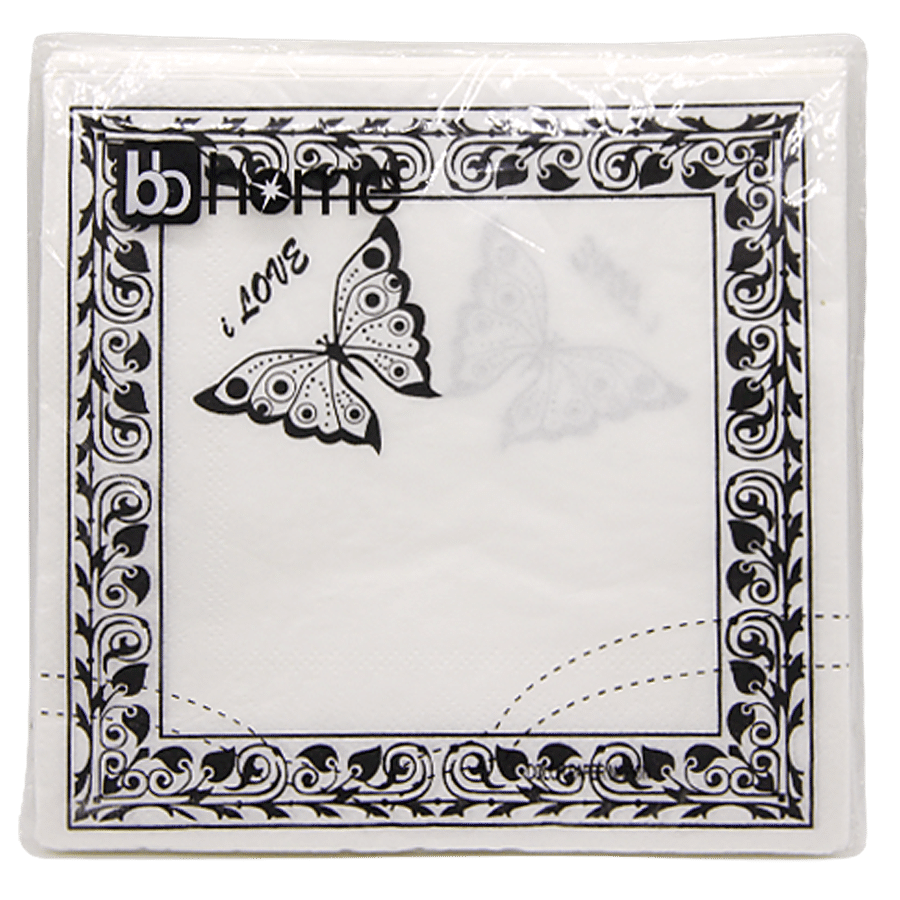 BB Home Paper Napkins - Butterfly