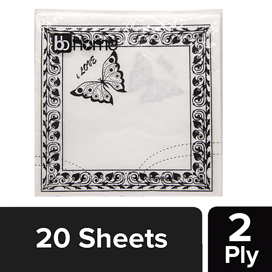 BB Home Paper Napkins - Butterfly