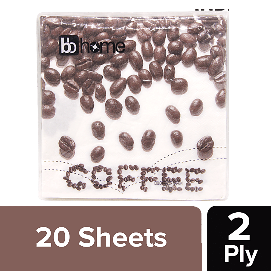 BB Home Paper Napkins - Coffee Bean