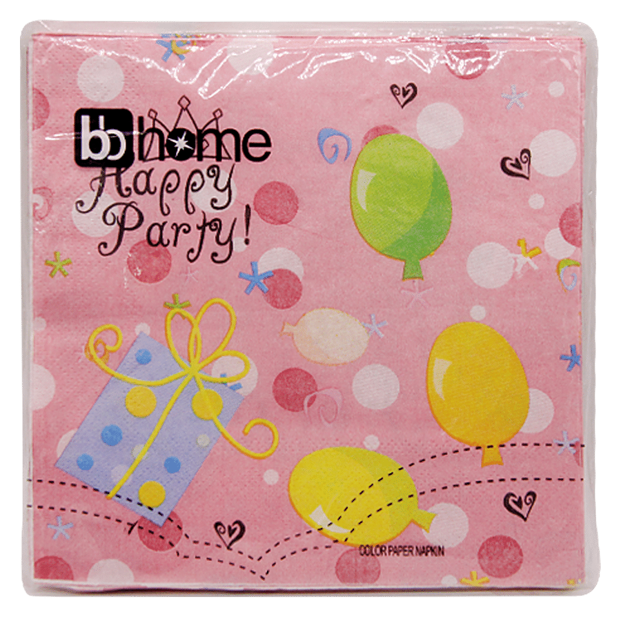 BB Home Paper Napkins - Happy Party