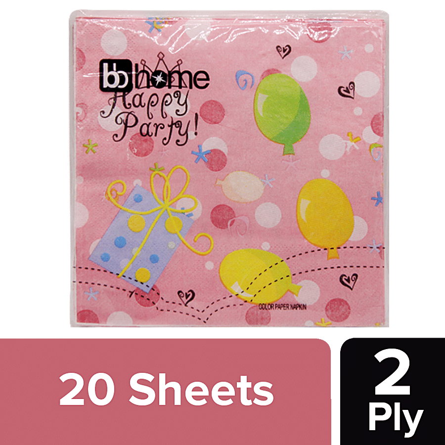 BB Home Paper Napkins - Happy Party