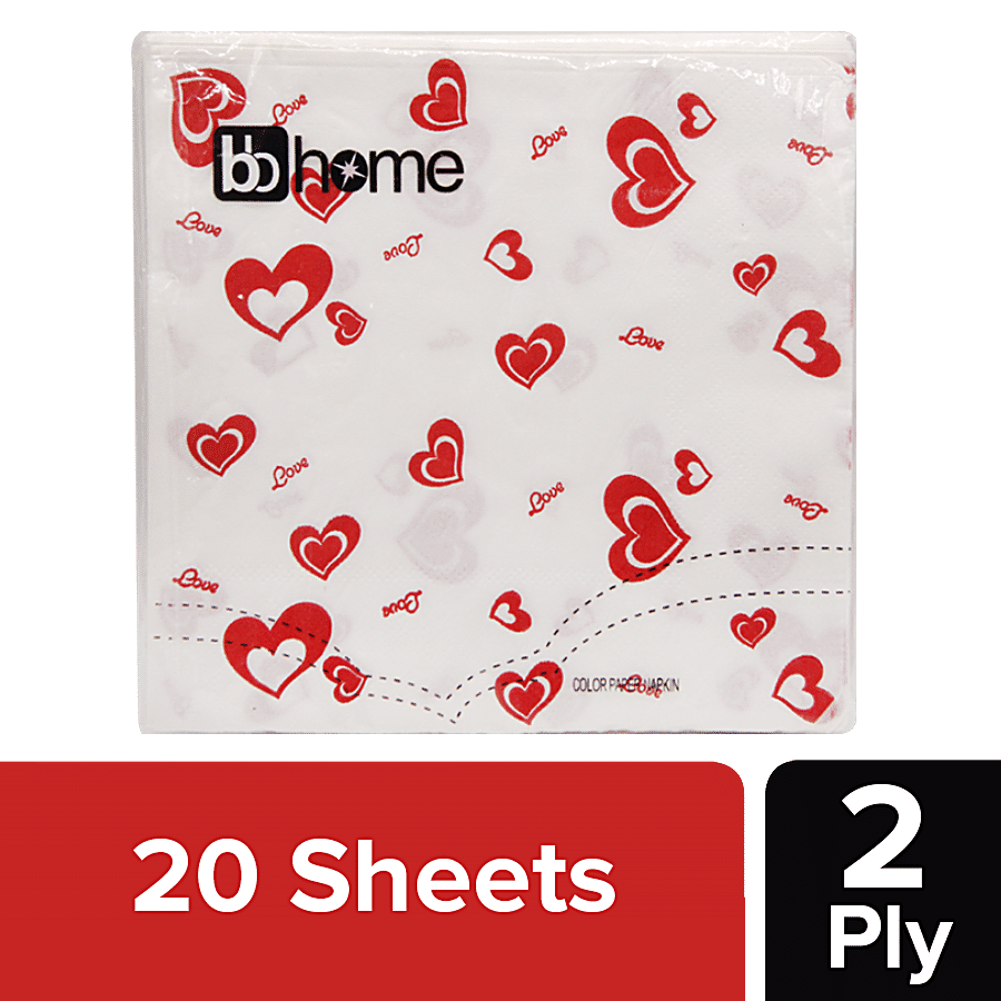 BB Home Paper Napkins - Love