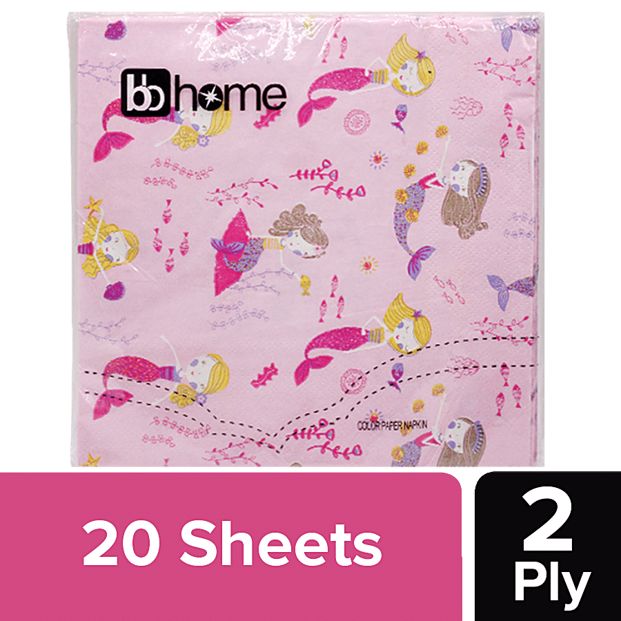 BB Home Paper Napkins - Mermaid