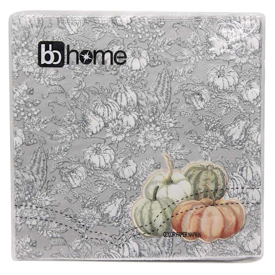 BB Home Paper Napkins - Pumpkin