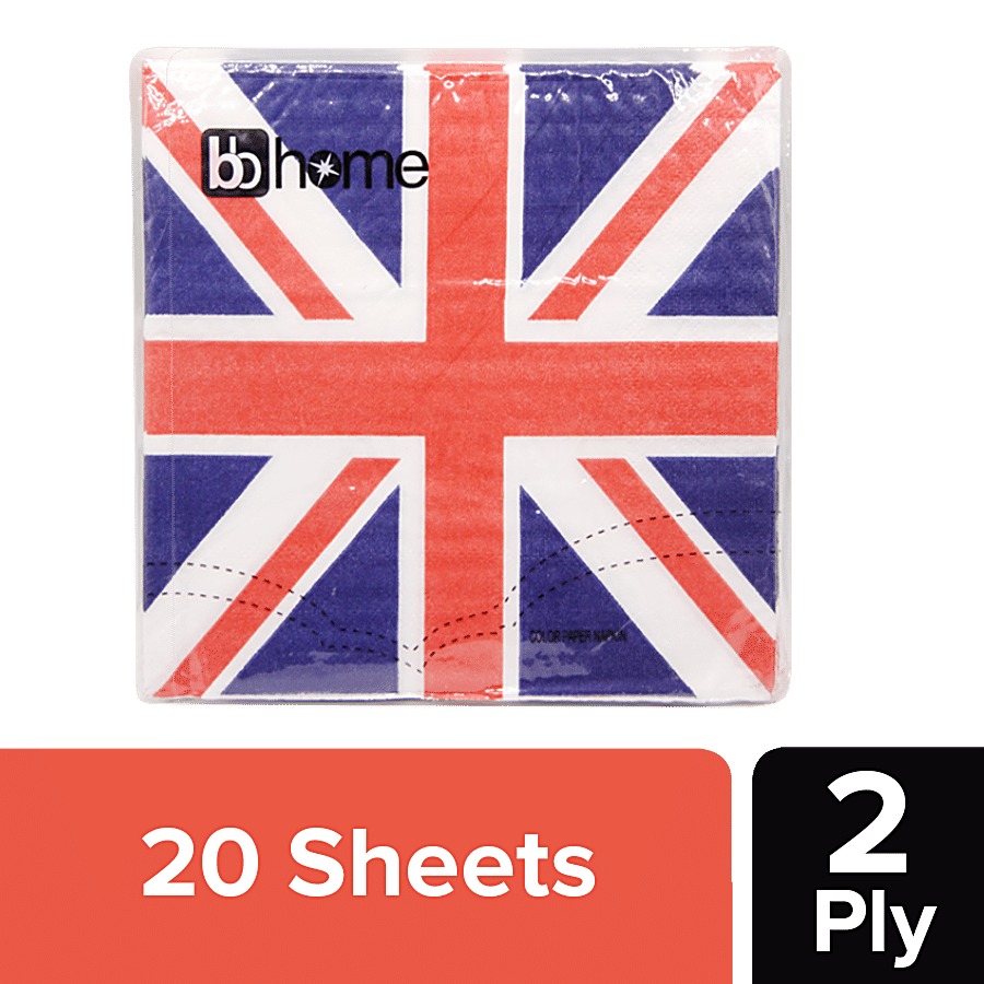 BB Home Paper Napkins - Union Jack