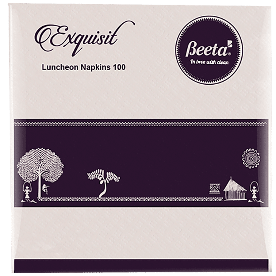 Beeta Luncheon Paper Napkins - 1 Ply