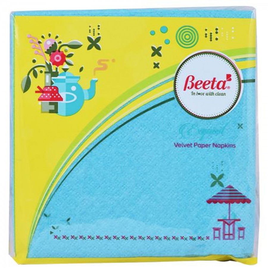 Beeta Velvet Paper Napkins - 2 Ply