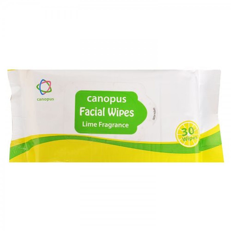 Canopus Facial Wipes - Lemon Fragrance