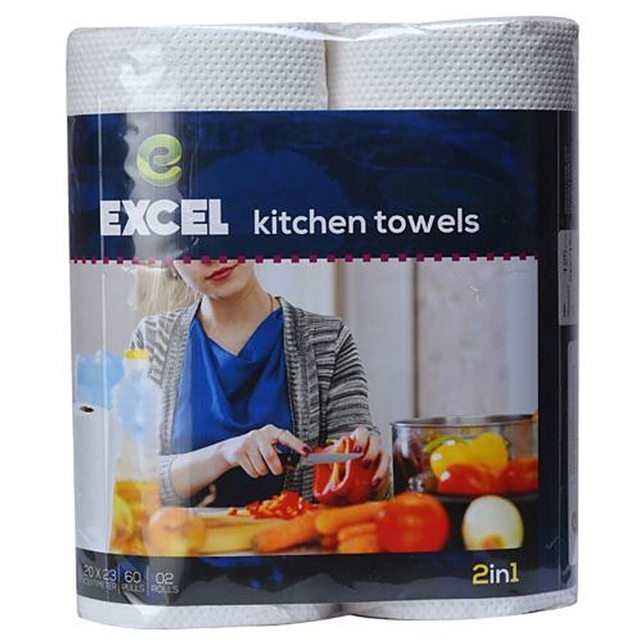 Excel  Excel Paper Kitchen Towel Rolls - 2 Ply