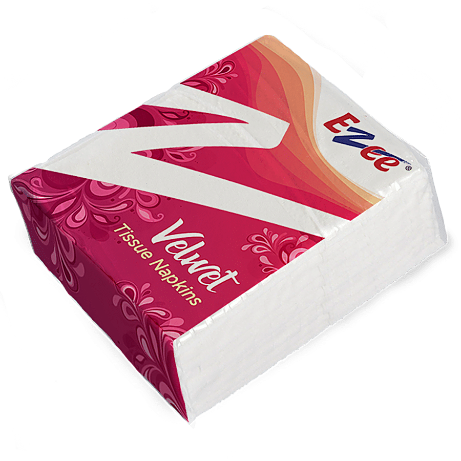 Ezee  Velwet Tissue Napkins - 2 Ply