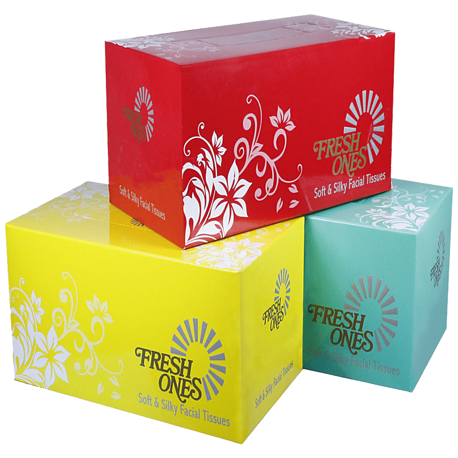 Fresh Ones Facial Tissues - 2 Ply