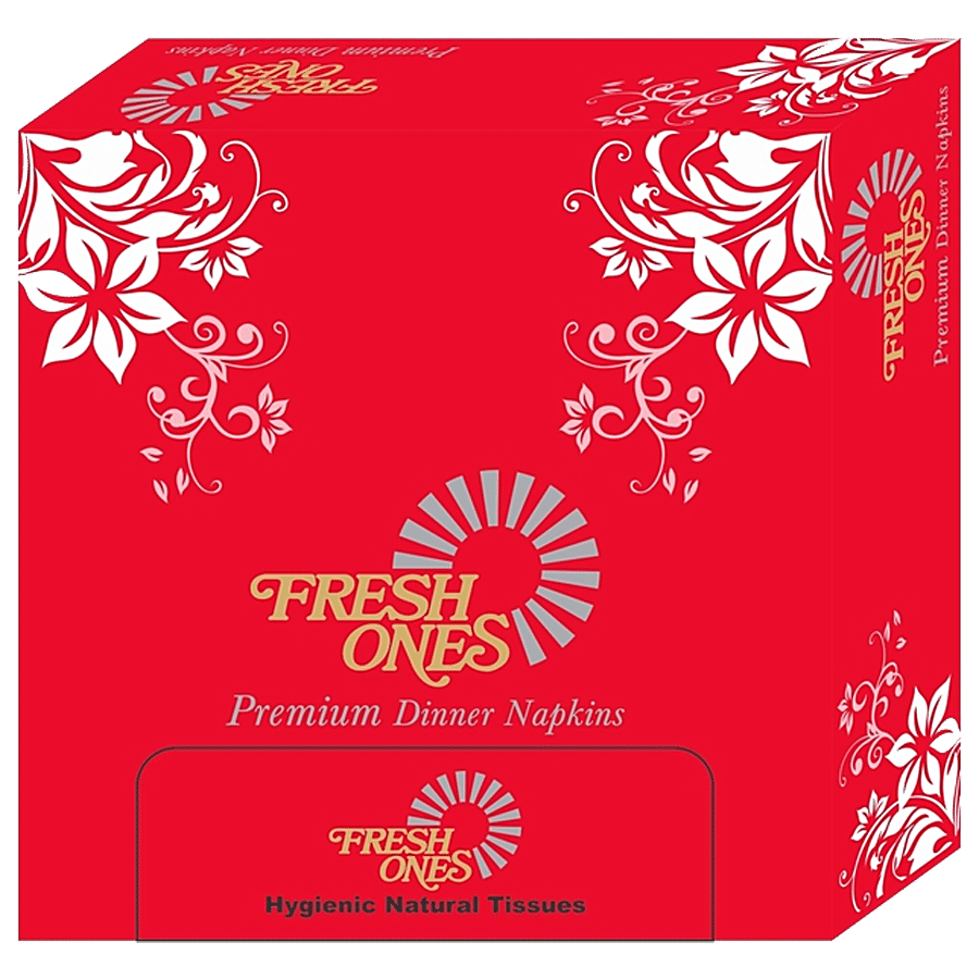 Freshones Premier Dinner Paper Napkins - 2 Ply