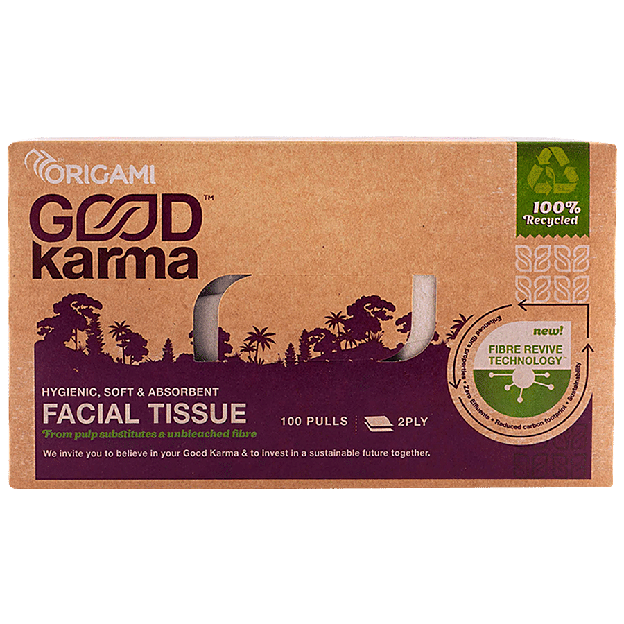 Origami Good Karma Facial Tissues - 2 Ply